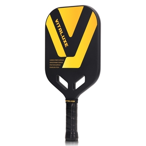USAP Approved, Carbon Fiber Pickleball Paddle, Edgeless T700+3K Textured Carbon Friction Surface，Thermoformed Pickleball Paddle with Aerodynamic Design Used for tournaments, Power & Control & Spin Max, USAP Approved