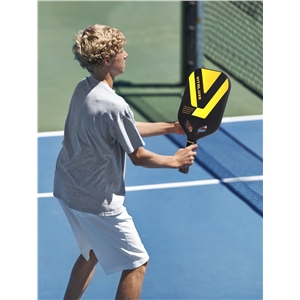 USAP Approved, Carbon Fiber Pickleball Paddle, Edgeless T700+3K Textured Carbon Friction Surface，Thermoformed Pickleball Paddle with Aerodynamic Design Used for tournaments, Power & Control & Spin Max, USAP Approved