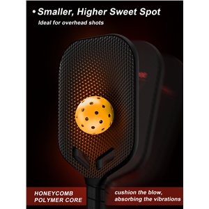 USAP Approved, Carbon Fiber Pickleball Paddle, Edgeless T700+3K Textured Carbon Friction Surface，Thermoformed Pickleball Paddle with Aerodynamic Design Used for tournaments, Power & Control & Spin Max, USAP Approved