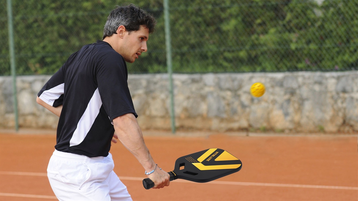 USAP Approved, Carbon Fiber Pickleball Paddle, Edgeless T700+3K Textured Carbon Friction Surface，Thermoformed Pickleball Paddle with Aerodynamic Design Used for tournaments, Power & Control & Spin Max, USAP Approved