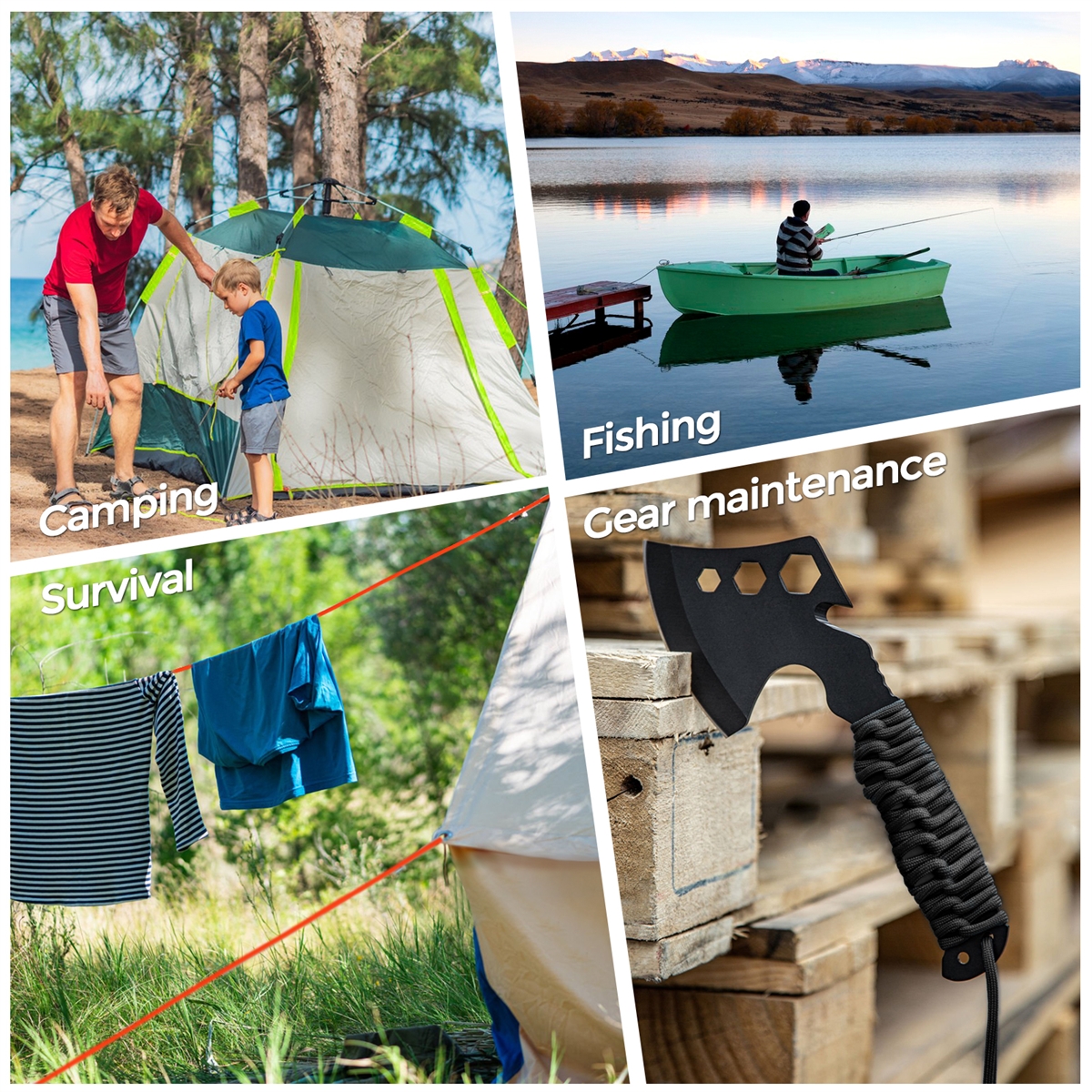 VITALUXE  1200lb Paracord Rope, 4.4mm 15 Triple Strands Paracord, Heavy Duty Tactical Parachute Cord for Survival Gear, Camping, Hiking, and Ideal for Bracelets, Lanyards, Type III