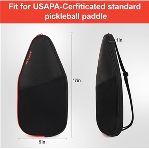 Pickleball Bag, Pickleball Paddle Cover/Case, Universal Size, Accessory for Gift, Compatible with USAPA Standard Rackets for Men & Women