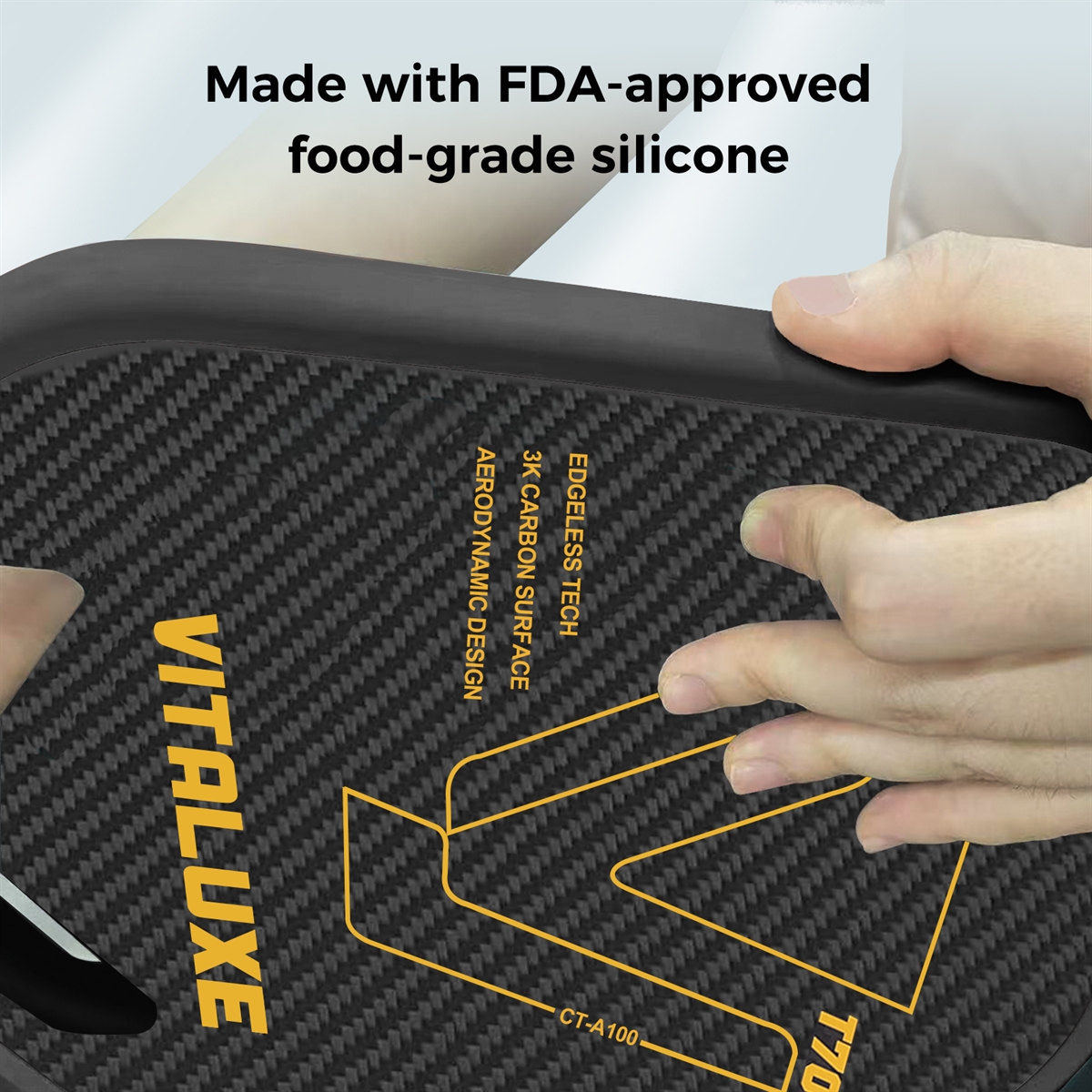 Pickleball Weighted Tape for 16mm Edgeless Paddles, Protective Edge Guard Tape, Lead Tape Alternative, No Glue, Easy Install and Replace Without Wrinkling, 2 Pack