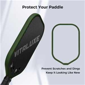 Pickleball Weighted Tape for 16mm Edgeless Paddles, Protective Edge Guard Tape, Lead Tape Alternative, No Glue, Easy Install and Replace Without Wrinkling, 2 Pack