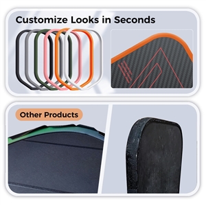 VITALUXE Pickleball Weighted Tape for 16mm Edgeless Paddles | Edge Guard | Lead Tape Alternative | No Glue | Easy Install and Replace